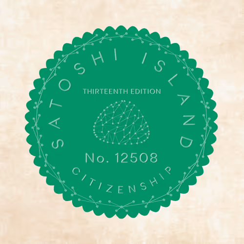 Satoshi Island Citizenship Nfts