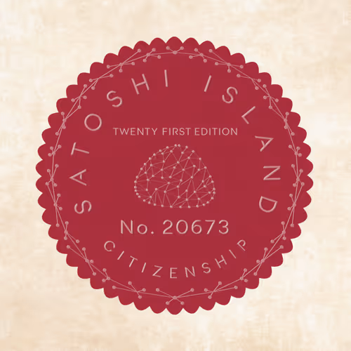 Satoshi Island Citizenship Nfts