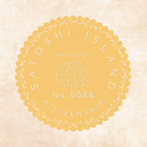 Satoshi Island Citizenship Nfts