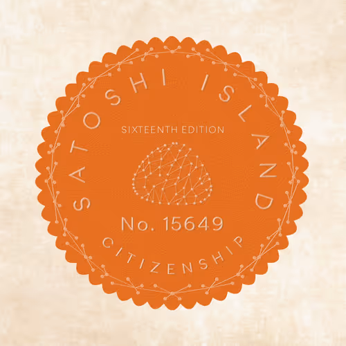 Satoshi Island Citizenship Nfts