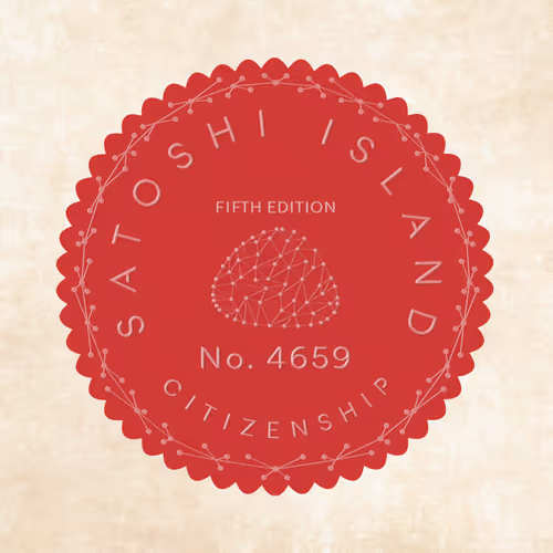 Satoshi Island Citizenship Nfts