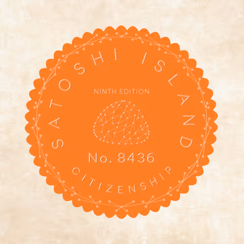 Satoshi Island Citizenship Nfts