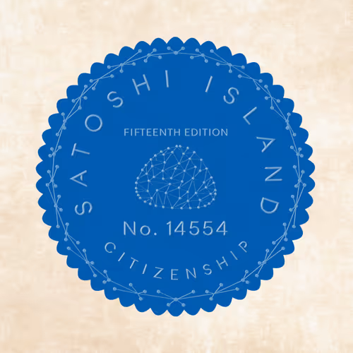 Satoshi Island Citizenship Nfts