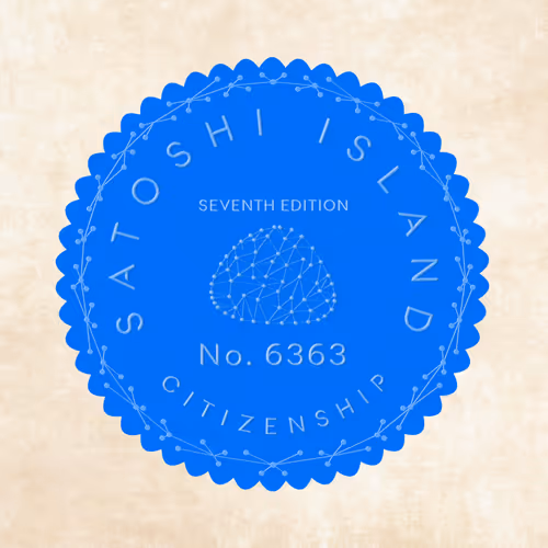 Satoshi Island Citizenship Nfts