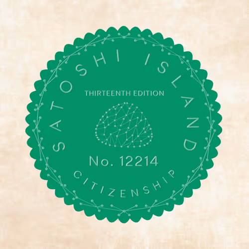 Satoshi Island Citizenship Nfts