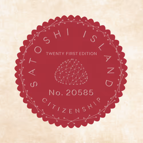 Satoshi Island Citizenship Nfts