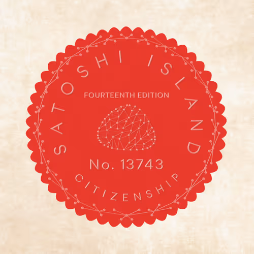 Satoshi Island Citizenship Nfts