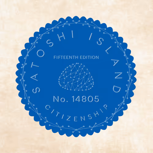 Satoshi Island Citizenship Nfts