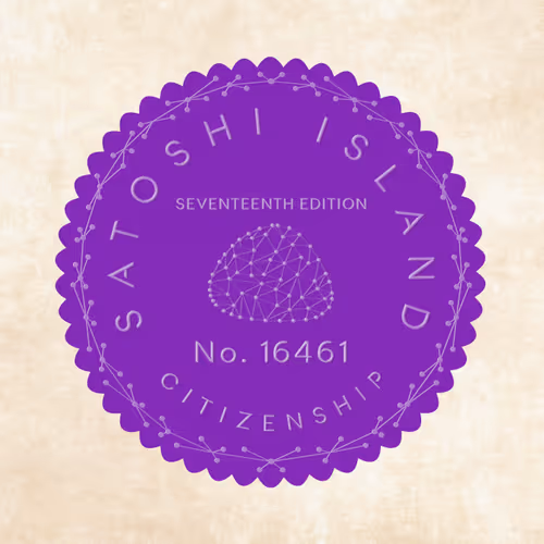 Satoshi Island Citizenship Nfts