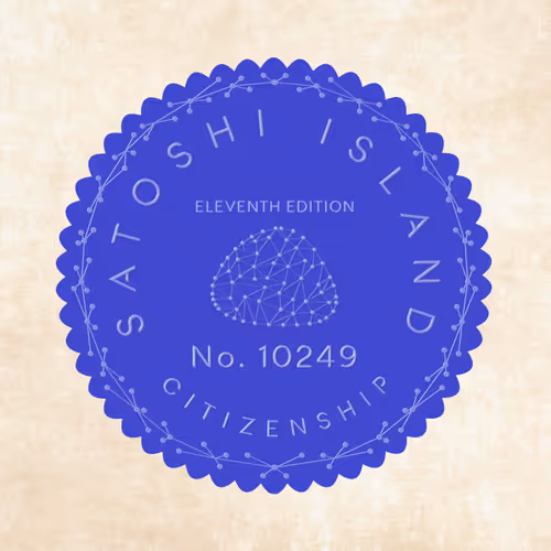 Satoshi Island Citizenship Nfts