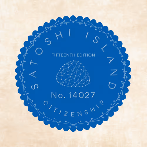 Satoshi Island Citizenship Nfts