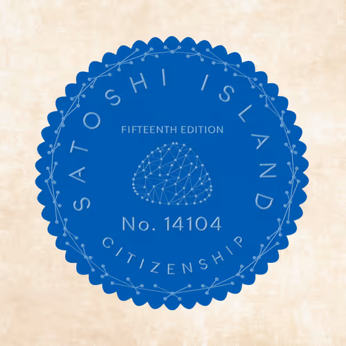 Satoshi Island Citizenship Nfts