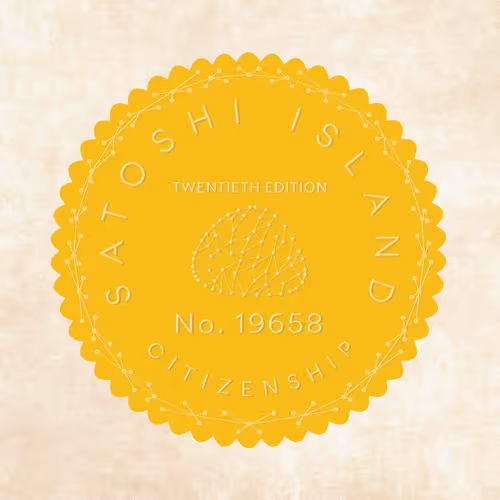 Satoshi Island Citizenship Nfts