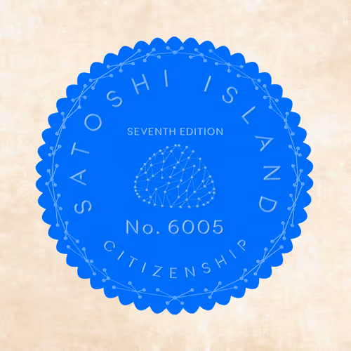 Satoshi Island Citizenship Nfts