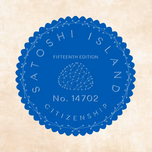 Satoshi Island Citizenship Nfts