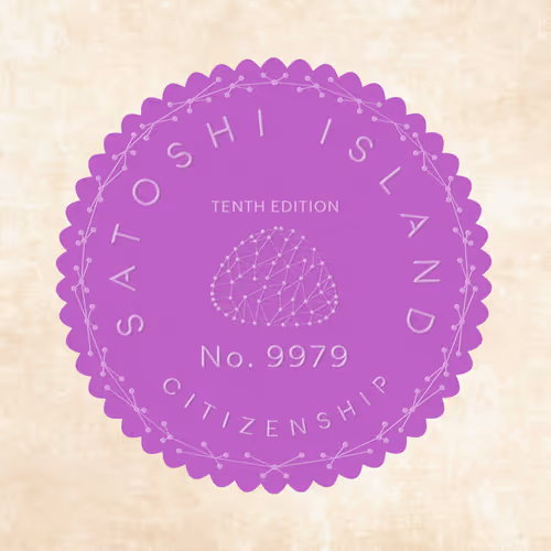 Satoshi Island Citizenship Nfts