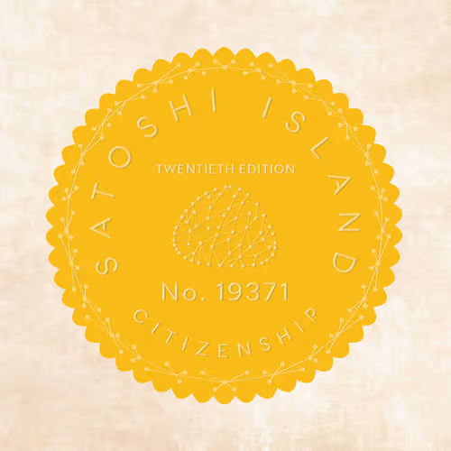 Satoshi Island Citizenship Nfts