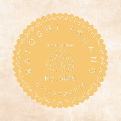Satoshi Island Citizenship Nfts