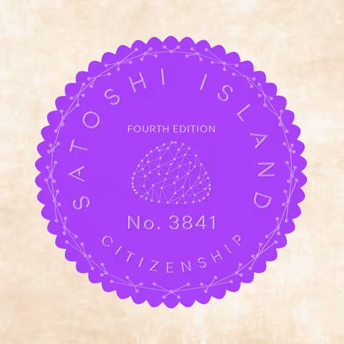 Satoshi Island Citizenship Nfts