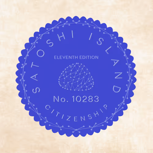 Satoshi Island Citizenship Nfts