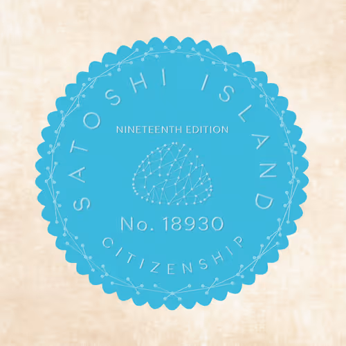 Satoshi Island Citizenship Nfts