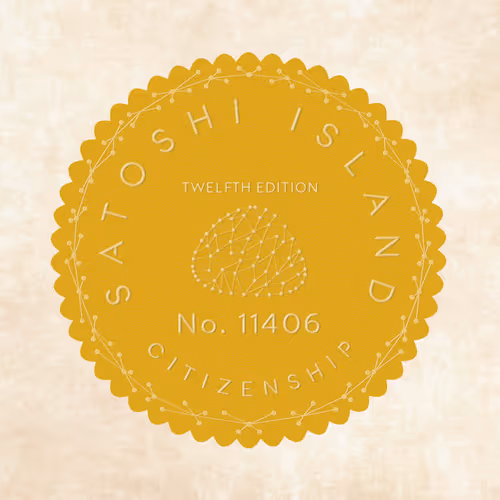 Satoshi Island Citizenship Nfts