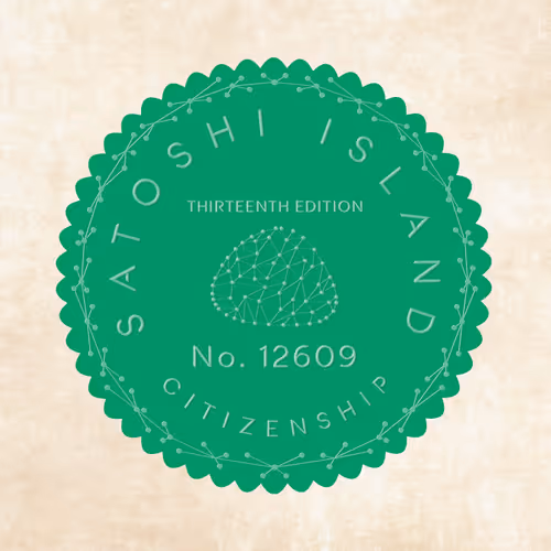 Satoshi Island Citizenship Nfts