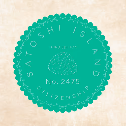 Satoshi Island Citizenship Nfts