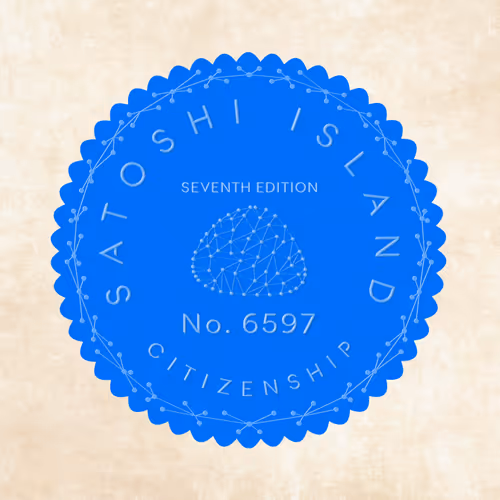 Satoshi Island Citizenship Nfts