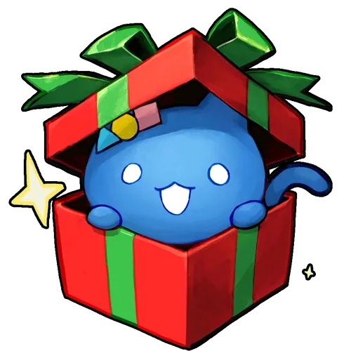 Bluemeow X'mas Gift box token
