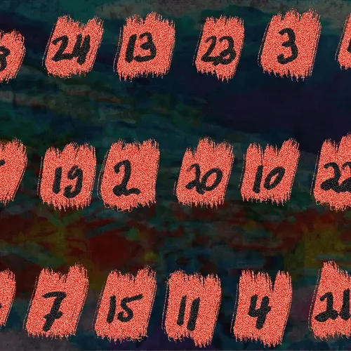 Eltier Glitch Expressionism Advent Calendar