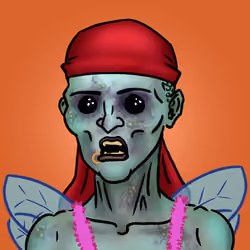 Fun Loving Flesh Eater #3250