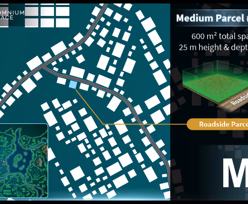 Medium #4058 (M) parcel in Somnium Space