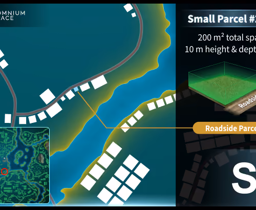 Small #2242 (S) parcel in Somnium Space 