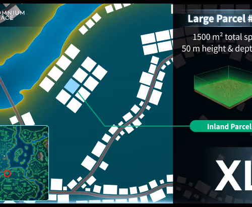 Extra Large #518 (XL) parcel in Somnium Space