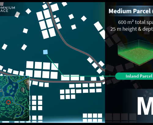Medium #4133 (M) parcel in Somnium Space