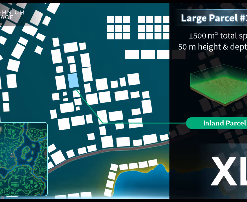Extra Large #3552 (XL) parcel in Somnium Space