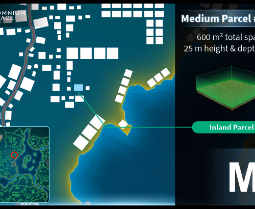 Medium #1650 (M) parcel in Somnium Space