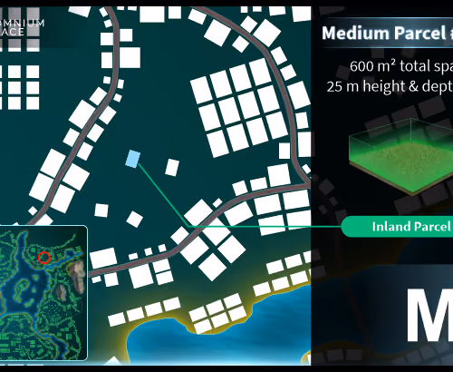 Medium #1582 (M) parcel in Somnium Space