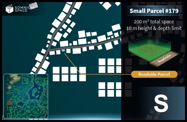 Small #179 (S) parcel in Somnium Space 