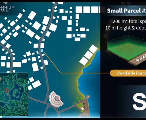 Small #2523 (S) parcel in Somnium Space 