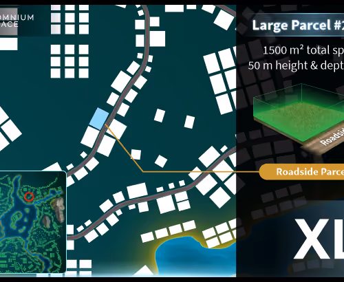 Extra Large #2817 (XL) parcel in Somnium Space
