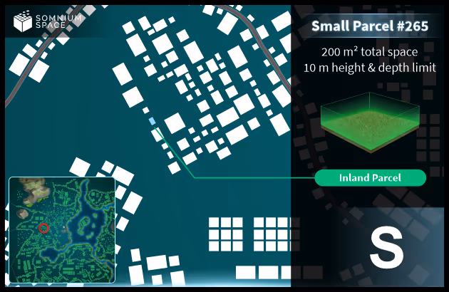 Small #265 (S) parcel in Somnium Space 