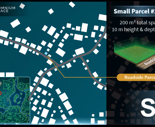 Small #2197 (S) parcel in Somnium Space 