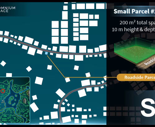 Small #2400 (S) parcel in Somnium Space 