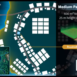 Medium #4683 (M) parcel in Somnium Space