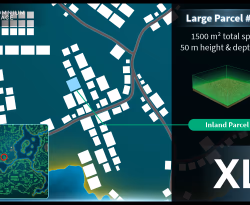 Extra Large #688 (XL) parcel in Somnium Space