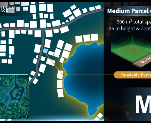 Medium #4304 (M) parcel in Somnium Space