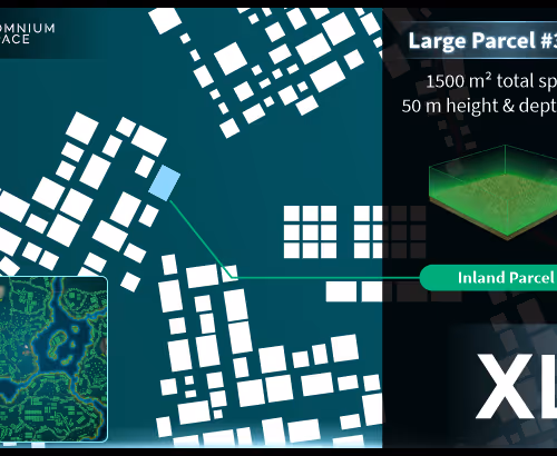 Extra Large #3487 (XL) parcel in Somnium Space