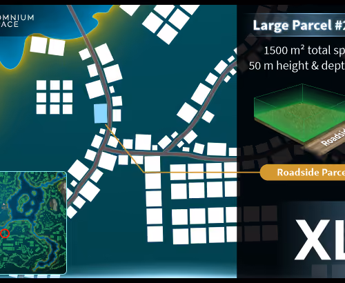 Extra Large #2639 (XL) parcel in Somnium Space